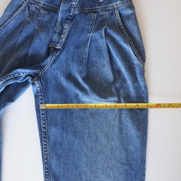 NWT COH med. wash blue denim jean jumpsuit, 2 - Picture 12 of 12